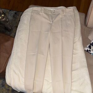 Talbots Beige Hampshire Ankle Pants